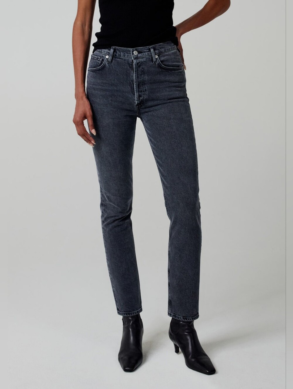 Citizens Of Humanity Charlotte High Rise Straight In Whisper Jean 26 Revolve